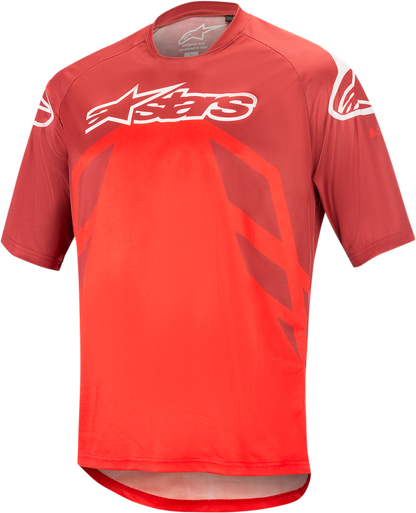 ALPINESTARS Racer V2 Jersey - Burgundy/Red/White - Small 1762919-3173-SM
