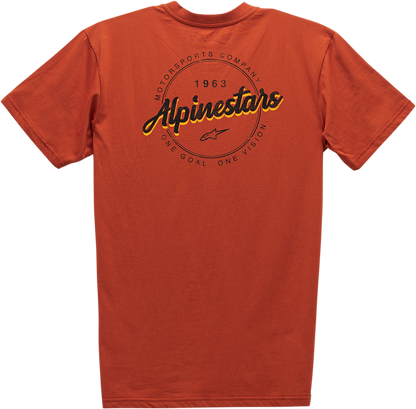 ALPINESTARS Turnpike Premium T-Shirt - Coral - 2XL 121174007462X