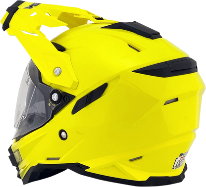 AFX FX-41DS Helmet - Hi-Vis Yellow - XL 0110-3776