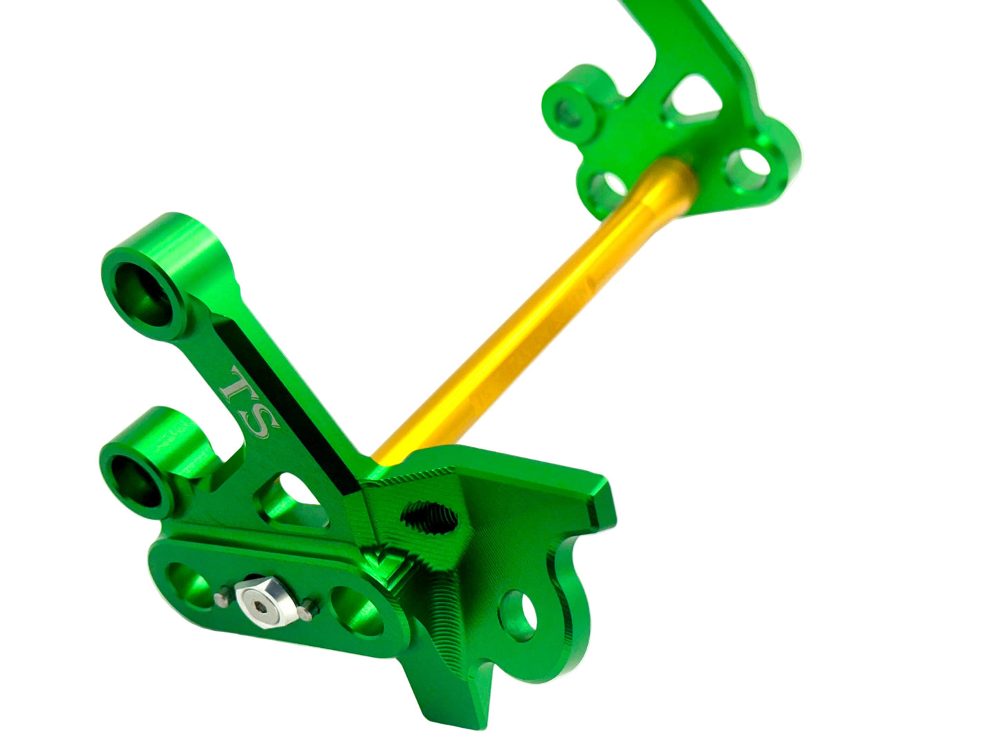 Custom CNC Aluminum Footpeg Bracket Assembly E-Ride Pro