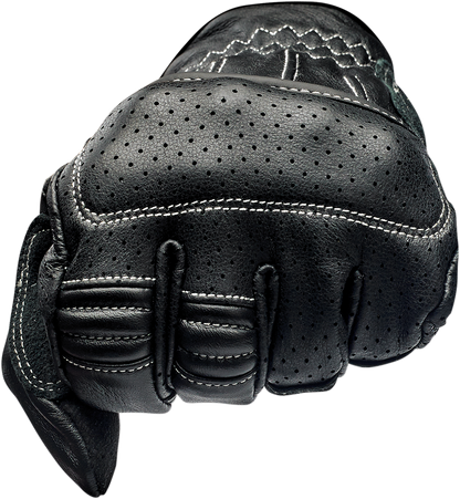 BILTWELL Borrego Gloves - Black/Cement - Medium 1506-0104-303