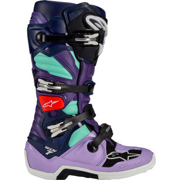 ALPINESTARS Limited Edition Imperial Tech 7 Boots - Purple/Blue/Black - US 12  2012014-387-12