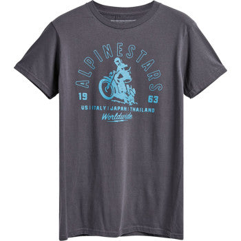 ALPINESTARS Sander T-Shirt - Charcoal - 2XL 123372120182XL