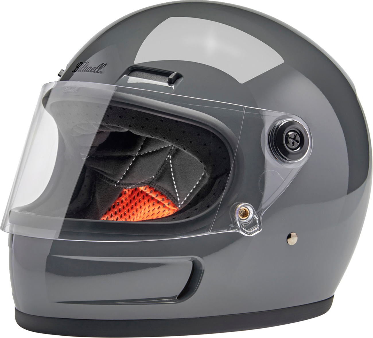 BILTWELL Gringo SV Helmet - Gloss Storm Gray - XS 1006-109-501