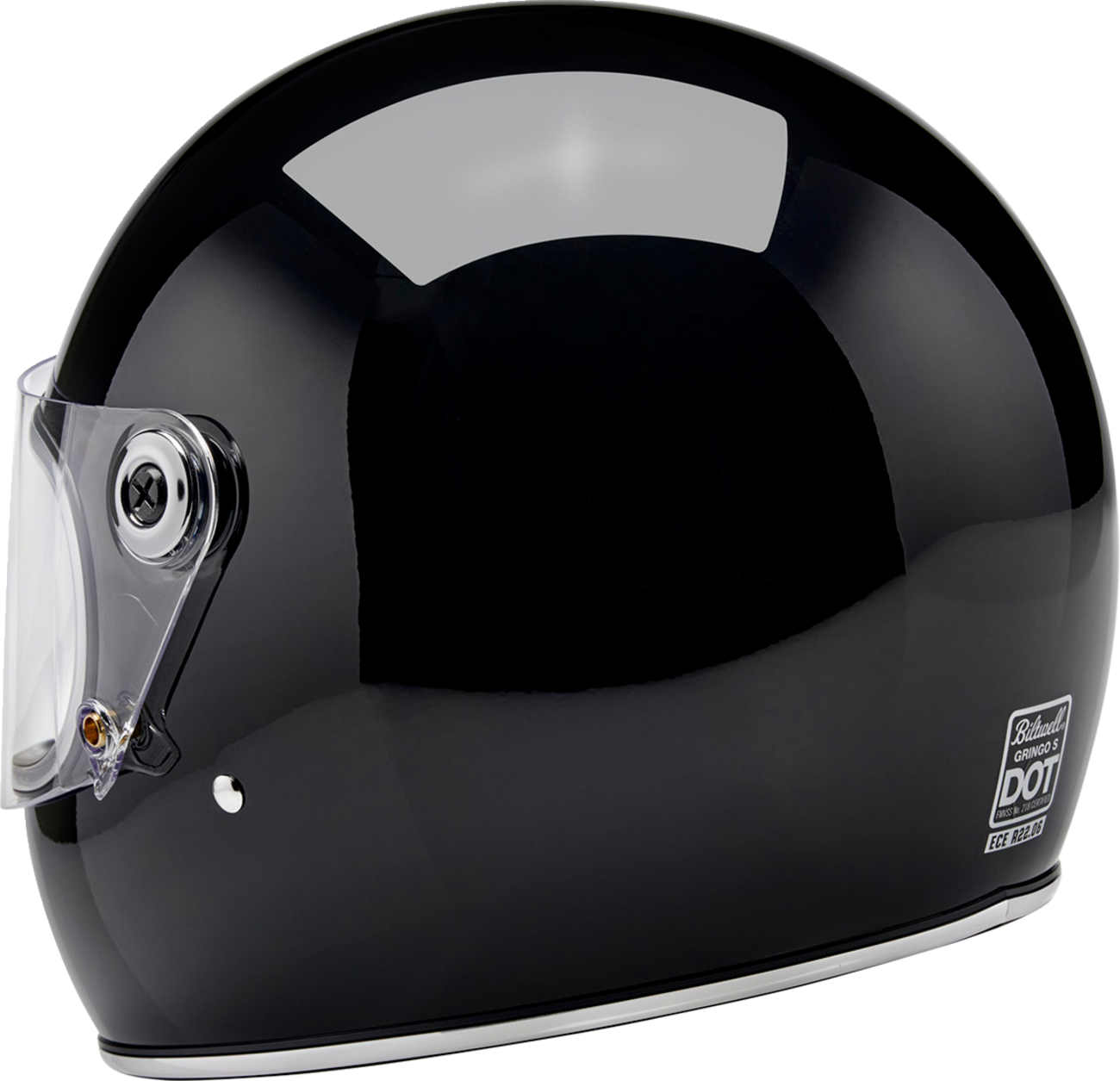 BILTWELL Gringo S Helmet - Gloss Black  - 2XL 1003-101-506