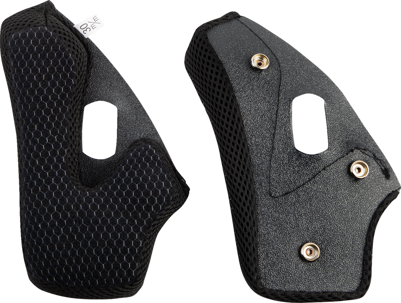 AFX FX-37X Cheek Pads - Black - XL 0134-3385