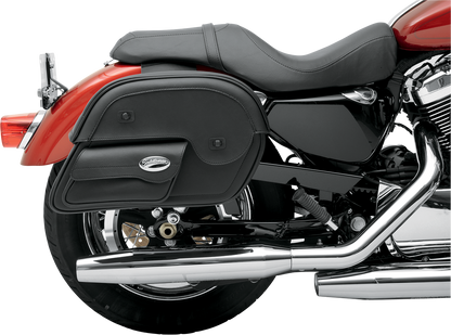 SADDLEMEN Cruis'n Slant Face Pouch Saddlebags - Large 3501-0384