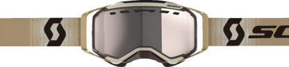 SCOTT Prospect Snow Cross Goggle - Beige/Brown - Enhancer Silver Chrome 272846-1074313