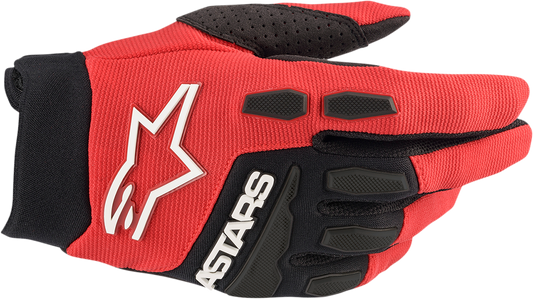 ALPINESTARS Full Bore Gloves - Bright Red/Black - Large 3563622-3031-L