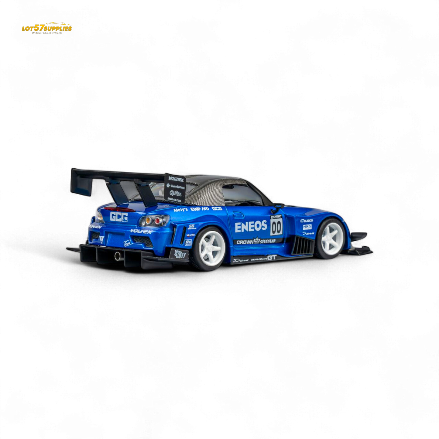 (Pre-Order) MicroTurbo S2000 ENEOS #00 TOP FUEL - Candy Blue 1:64