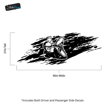 Scat Pack Decal Sticker for Challenger, Charger. #7026-Sup