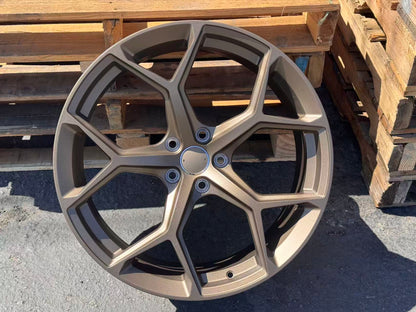 AU16 20x9 5x112 +32 66.6 Matte Bronze