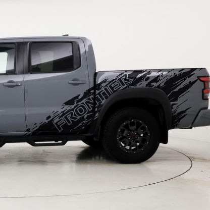 Nissan Frontier Truck Mud Splash Decal Sticker. #6831