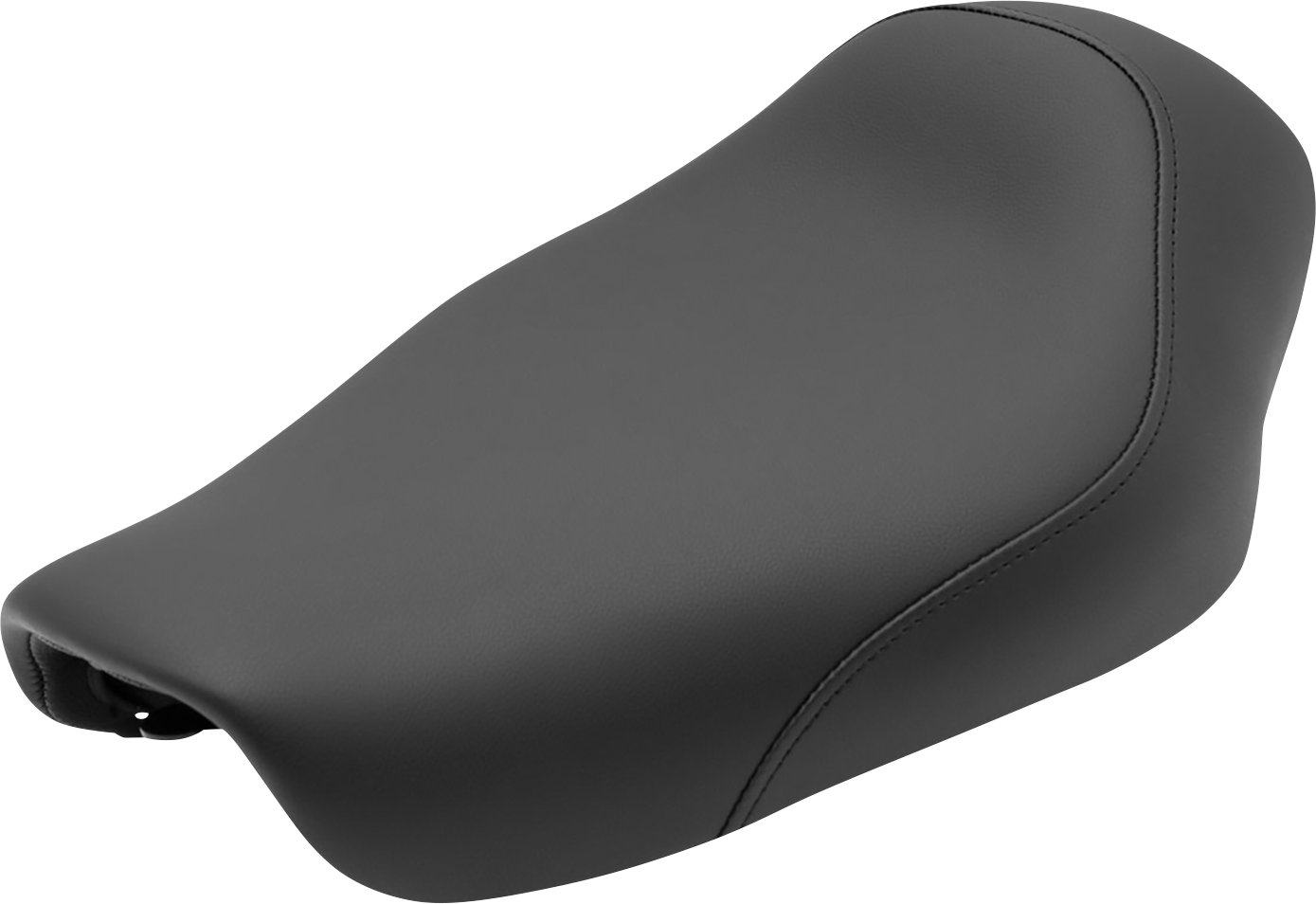 SADDLEMEN S3 Super Slammed Seat - Solo - Black - '04-'05 FXD 804-04-002D