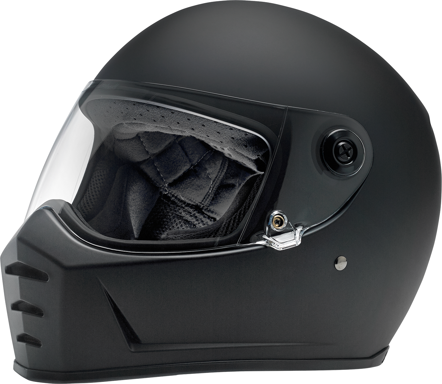 BILTWELL Lane Splitter Helmet - Flat Black - XL 1004-201-105