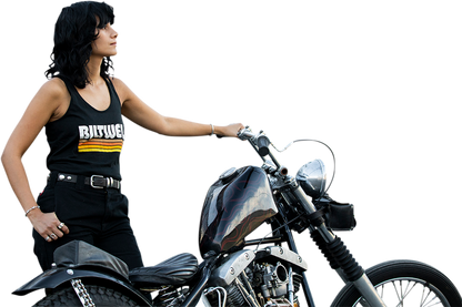 BILTWELL Women's Surf Tank Top - Black - Small 8142-045-002