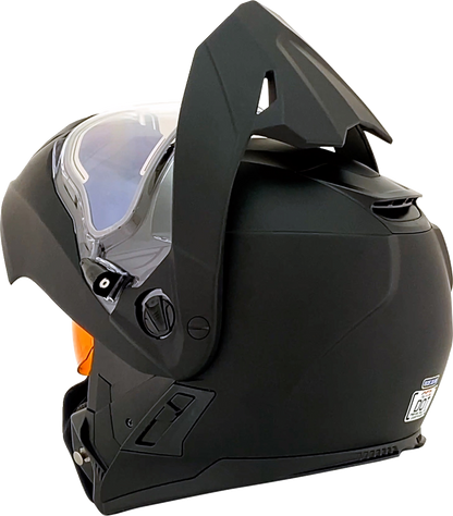 AFX FX-111DS Snow Helmet - Electric - Matte Black - Small 0120-0799
