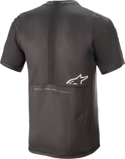 ALPINESTARS Alps 6.0 V2 Jersey - Short-Sleeve - Black/Coral - Large 1763921-1793-LG