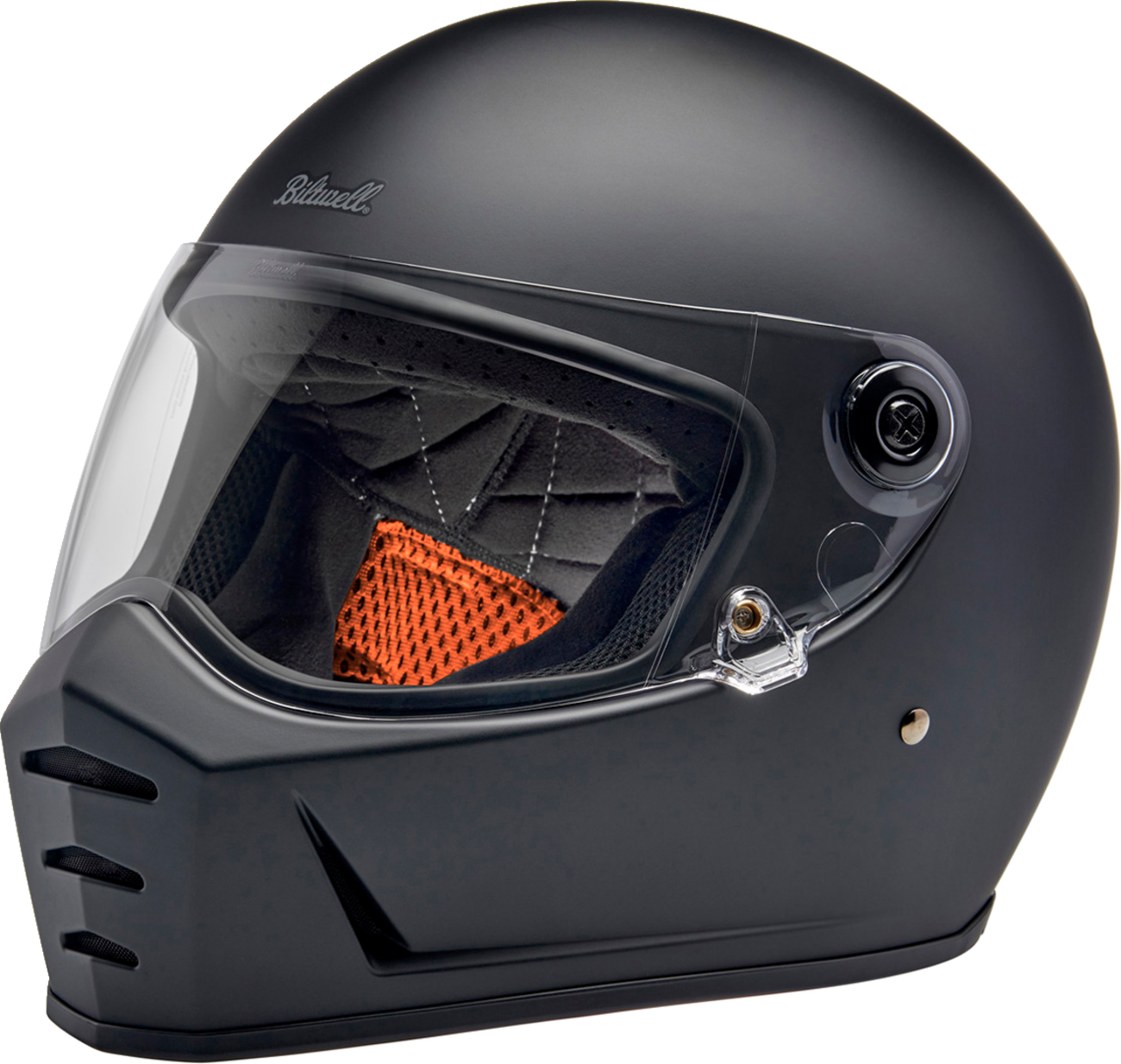 BILTWELL Lane Splitter Helmet - Flat Black - XL 1004-201-505