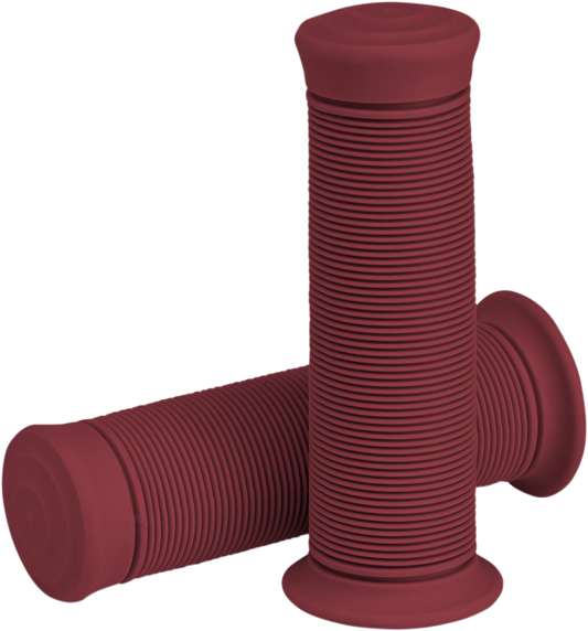 BILTWELL Grips - Kung Fu - 1" - Oxblood 6701-0301