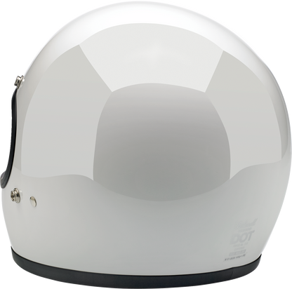 BILTWELL Gringo Helmet - Gloss White - Large 1002-517-104
