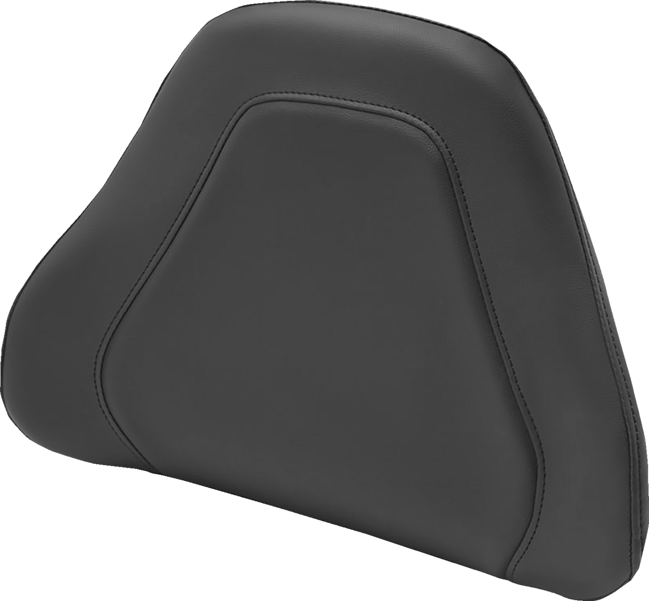 SADDLEMEN Tour-Pak Backrest Pad Cover - Black w/ Black Stitching 88-11885RS