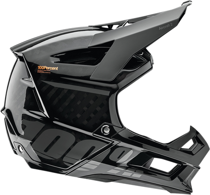 100% Aircraft 2 Helmet - Black - XL 80002-00004