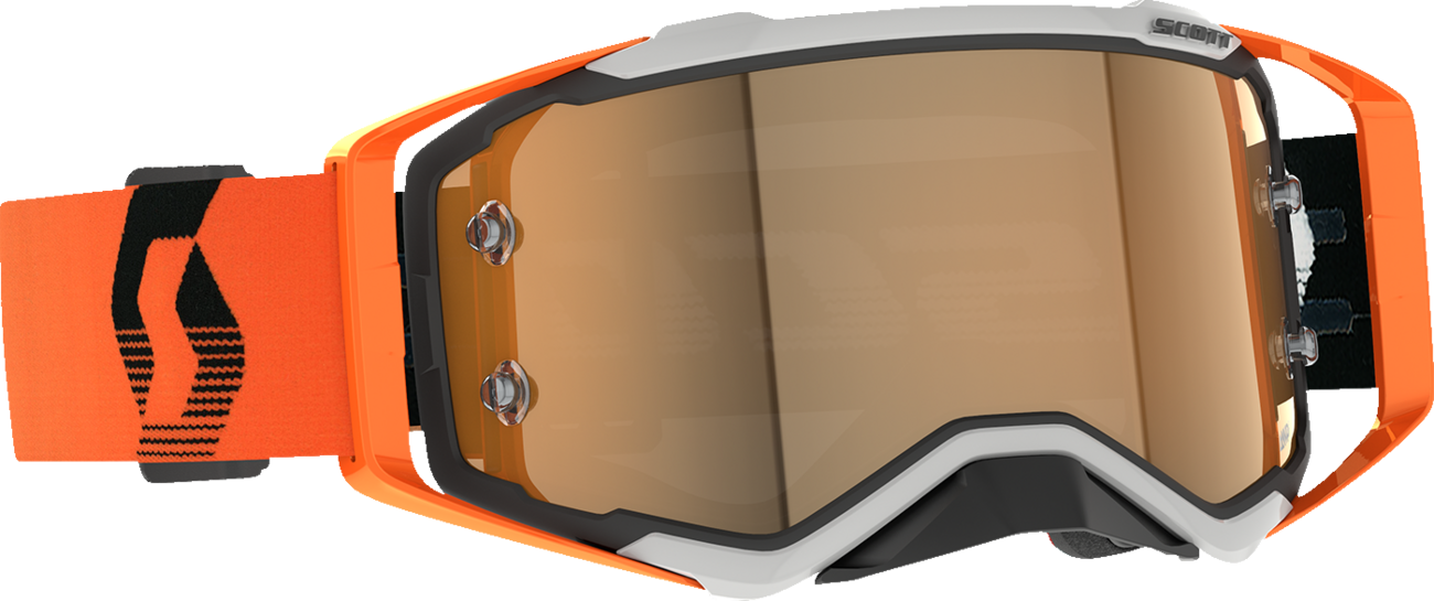 SCOTT Prospect Amplifier Goggle - Gray/Brown - Gold Chrome 285536-1294324