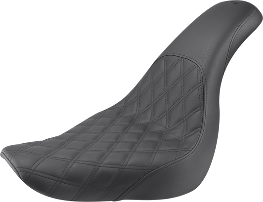 SADDLEMEN Profiler Seat - Front Lattice/Rear Smooth - Black 818-29-149