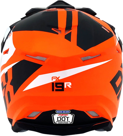 AFX FX-19R Helmet - Racing - Matte Orange - XL 0110-7086
