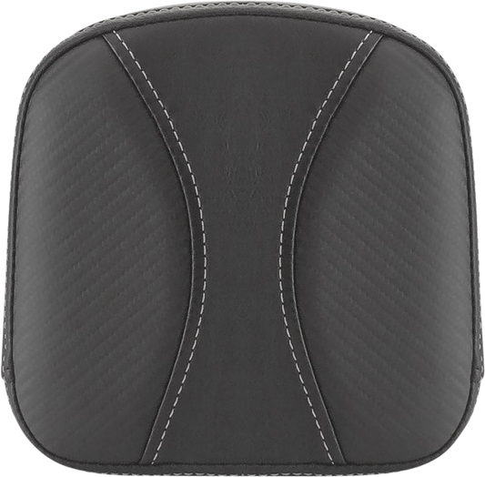 SADDLEMEN Sissy Bar Pad - Contoured - Black - FL '99-'23 40742