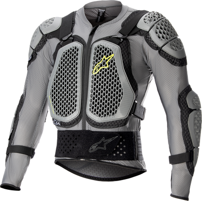 ALPINESTARS Bionic Action V2 Protection Jacket - Gray/Black/Yellow - Large 6506823-915-L