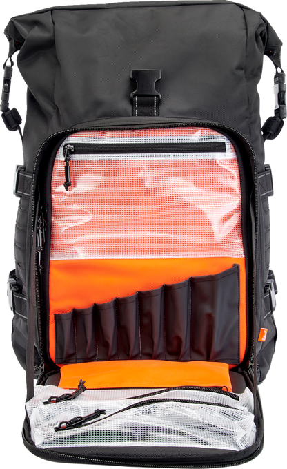 BILTWELL EXFIL-80 Motorcycle Bag - Gen 2 - Black 3014-01