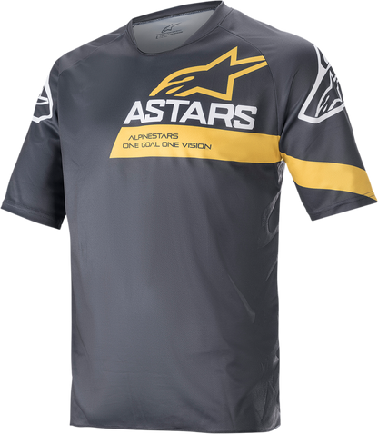 ALPINESTARS Racer V3 Jersey - Gray/Yellow - XL 1762922-1619-XL
