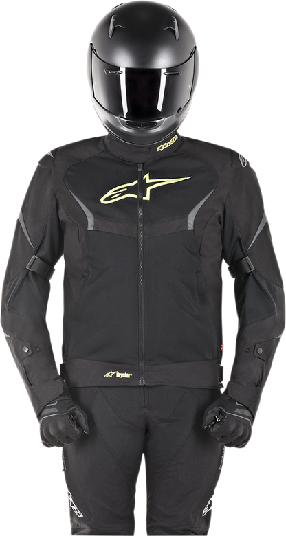ALPINESTARS T-Core Drystar® Jacket - Black/Yellow - Small 3201318-155-S