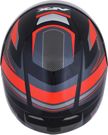 AFX FX-99 Helmet - Recurve - Black/Red - Large 0101-11113