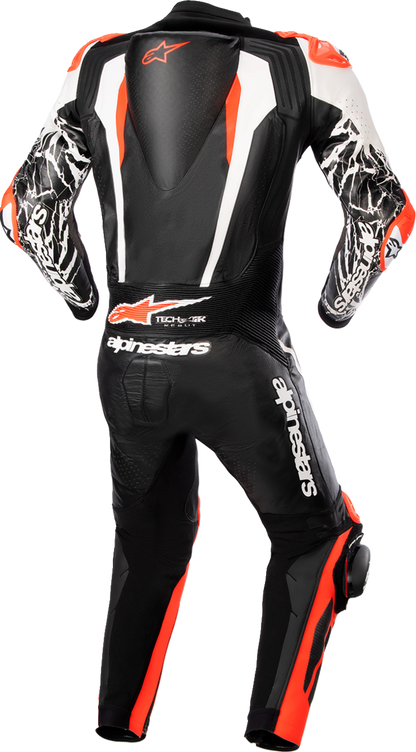 ALPINESTARS Racing Absolute v2 Leather Suit - Black/White/Red - US 40 / EU 50 3156323123150