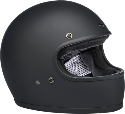 BILTWELL Gringo Helmet - Flat Black Factory - Large 1002-638-104