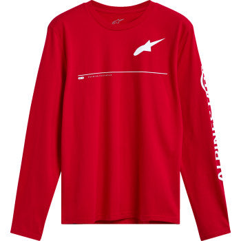 ALPINESTARS Committed Long-Sleeve CSF T-Shirt - Red - 2XL 1215-71200-30-2X