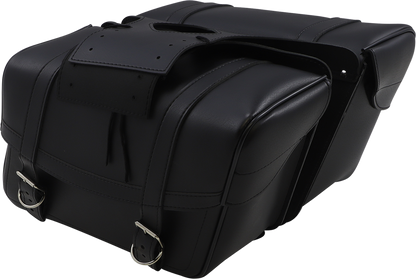 SADDLEMEN Highwayman Slant-style Saddlebags - Large X021-02-041