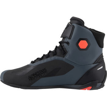 ALPINESTARS Faster-4 Shoes - Black/Gray/Red - US 10 2510425-1130-10