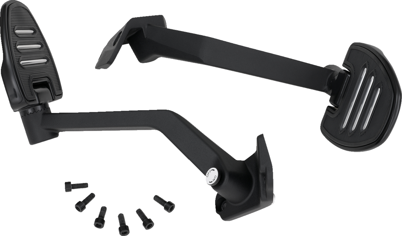 SHOW CHROME Adjustable Passenger Boards 41-413BK