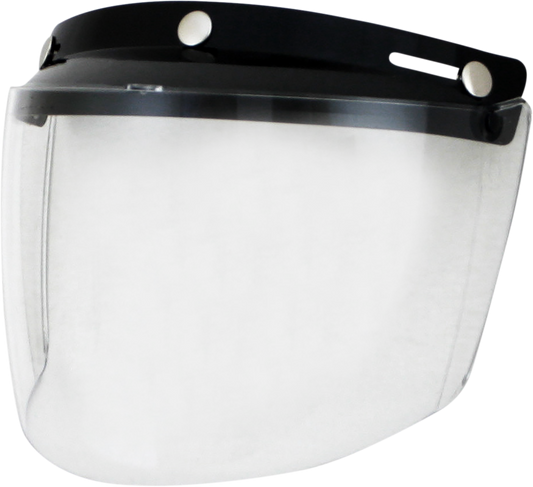 AFX Vintage 3-Snap Shield - Flip - Clear 0131-0075