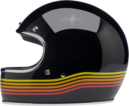 BILTWELL Gringo Helmet - Gloss Black Spectrum - XL 1002-536-105