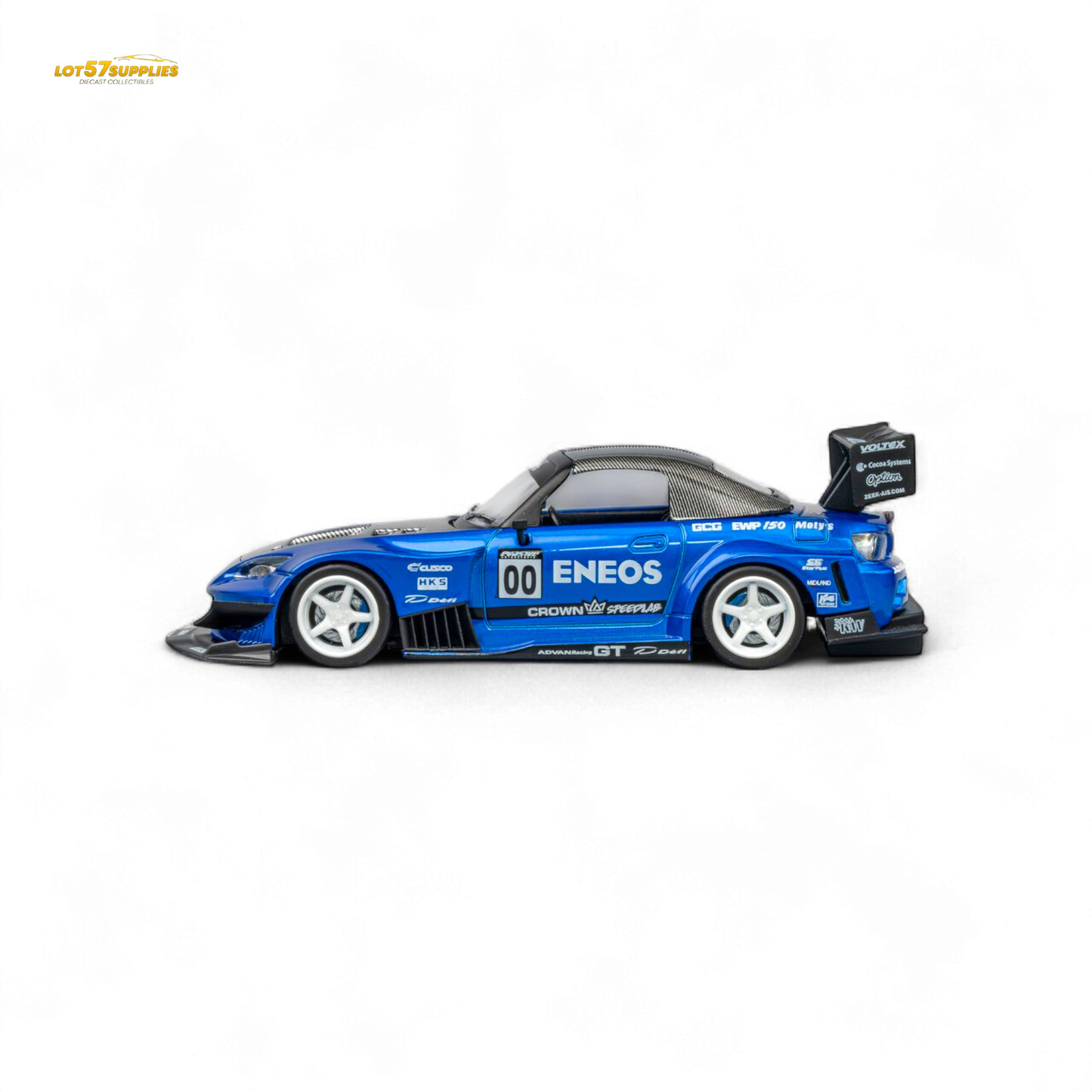(Pre-Order) MicroTurbo S2000 ENEOS #00 TOP FUEL - Candy Blue 1:64