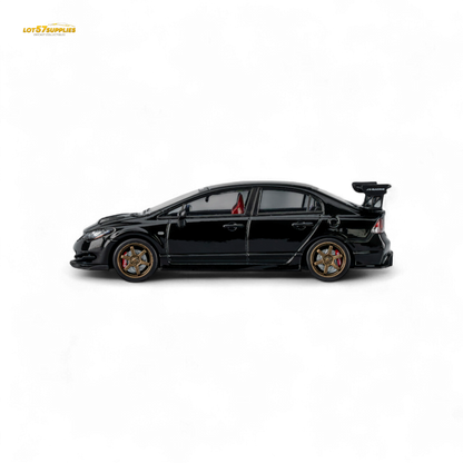 (Pre-Order) Microturbo Custom FD2 J'S Racing - Metallic Black 1:64