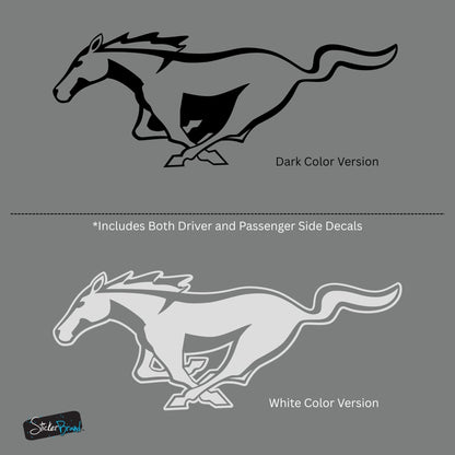 Mustang Horse Graphic Decal for Mustang Car, Mustang Mach-E. #7096-Sup