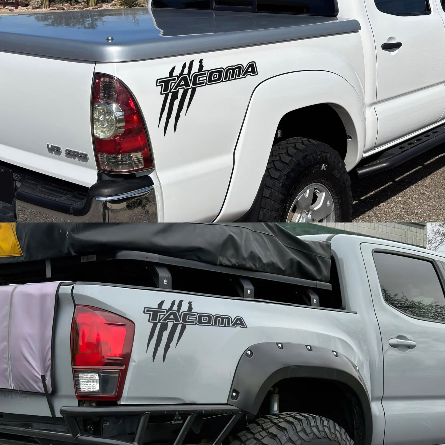 Toyota Tacoma Raptor Claw Decal Sticker. Set of 2. #7111-Sup