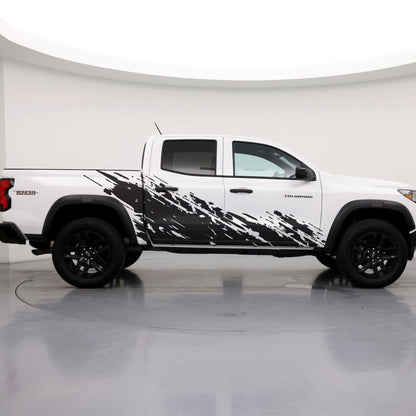 Chevy Colorado Truck Mud Splash Graphic Sticker. #6897