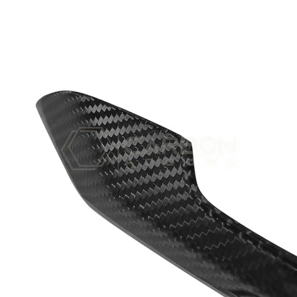 Real Carbon Fiber Exterior Door Handle Covers for 2024+ Ford Mustang